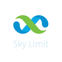 SkyLimit логотип и элементы фирменного стиля